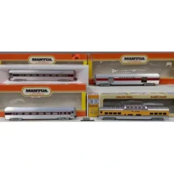 Mantua & Con-Cor HO Scale Assorted Passenger Cars: 1105 [4] EX/Box - Your Source for Gaming Essentials