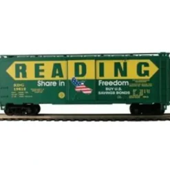 Mantua 734186 HO Reading 41' Steel Boxcar #19812 - Your Source for Gaming Essentials