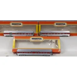 Mantua 225-01/223-01/222-01 HO Scale Assorted Passenger Cars [3] EX/Box - Your Source for Gaming Essentials