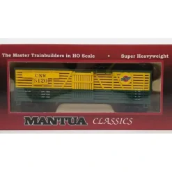 Mantua 735064 HO Scale CN&W 41' Wood Cattle Car With Sliding Door #5120 - Your Source for Gaming Essentials