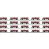 Marklin 765 Class Kmmks 51 DBS Tarp-Covered Gondola 20-Pack - Ready to Run - Your Source for Gaming Essentials