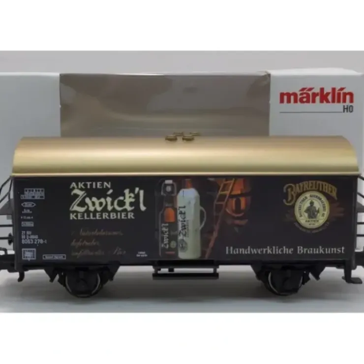 Marklin 44212 HO Aktien Zwick I Beer Car 3-Rail - Your Source for Gaming Essentials