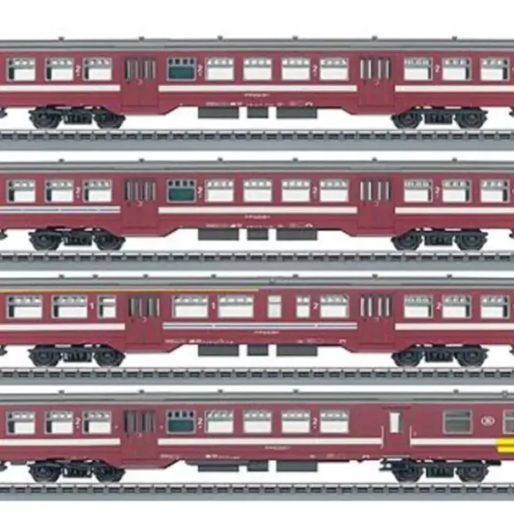 Marklin 43542 HO Belgian State Railways Era V Commuter 4-Car Set - 3-Rail - Your Source for Gaming Essentials