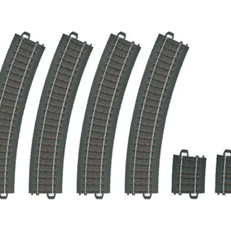 Marklin 20299 HO C Track Curved Track Set - 3-Rail (Set of 6) - Your Source for Gaming Essentials
