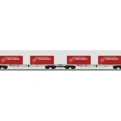 Marklin 47083 HO Danish DSB/AAE Era V Type Sgnss 4-Axle Container Flatcar - Your Source for Gaming Essentials
