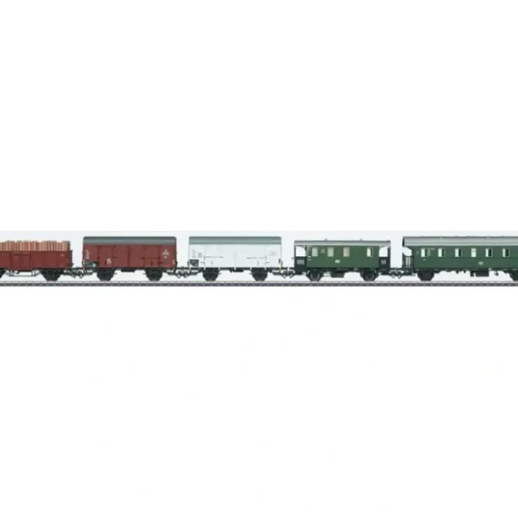 Marklin 48816 HO DB Era III Mixed Train 5-Car Set - 3-Rail - Ready to Run - Your Source for Gaming Essentials