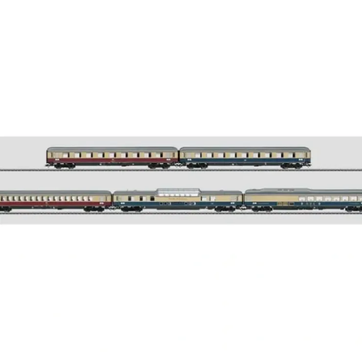 Marklin 43857 HO German Federal Railroad DB Rheinpfeil Express 5-Car Set - Your Source for Gaming Essentials