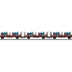 Marklin 46400 HO German Federal Railroad DB Rr 20 2-Axle Stake Car 3-Pack - Your Source for Gaming Essentials