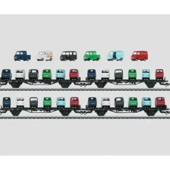 Marklin 45099 HO German Federal Railroad DB Goggo Auto Tran Set EX - Your Source for Gaming Essentials