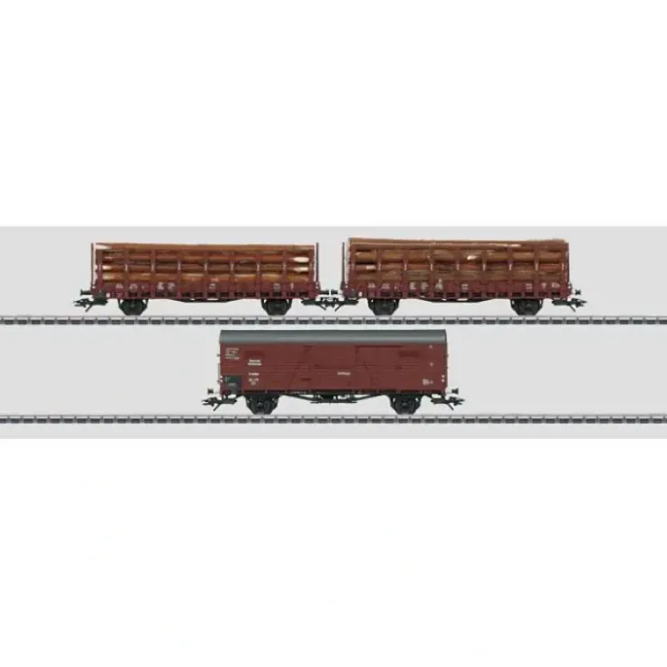 Marklin 46401 HO German State Railroad DRG Era II Freight Car Set - 3-Rail - Your Source for Gaming Essentials