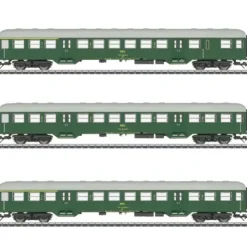 Marklin 43813 HO Luxembourg State Railways CFL Silbering Commuter 3-Car Set - Your Source for Gaming Essentials