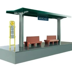 Marklin 72200 HO My World Station Platform Snap-Together Plastic Kit - Your Source for Gaming Essentials
