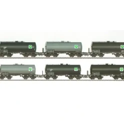 Marklin 46536 HO Sandard Design Tank Car 6-Pack 3-Rail - Your Source for Gaming Essentials