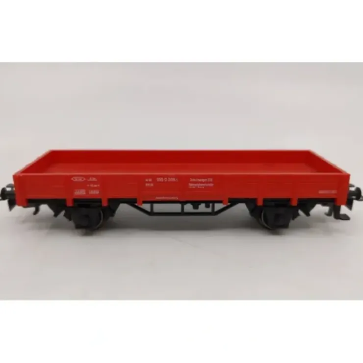 Marklin 4471 HO Scale DB Red Low Side Gondola Car EX - Your Source for Gaming Essentials
