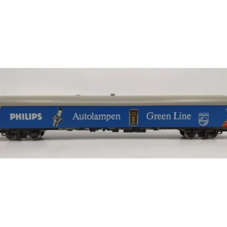 Marklin HO Scale Philips Autolampen Green Line Long Freight Car EX - Your Source for Gaming Essentials