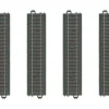 Marklin 20172 HO 6-3/4" Straight C Track Sections (Pack of 4) - 3-Rail - Your Source for Gaming Essentials