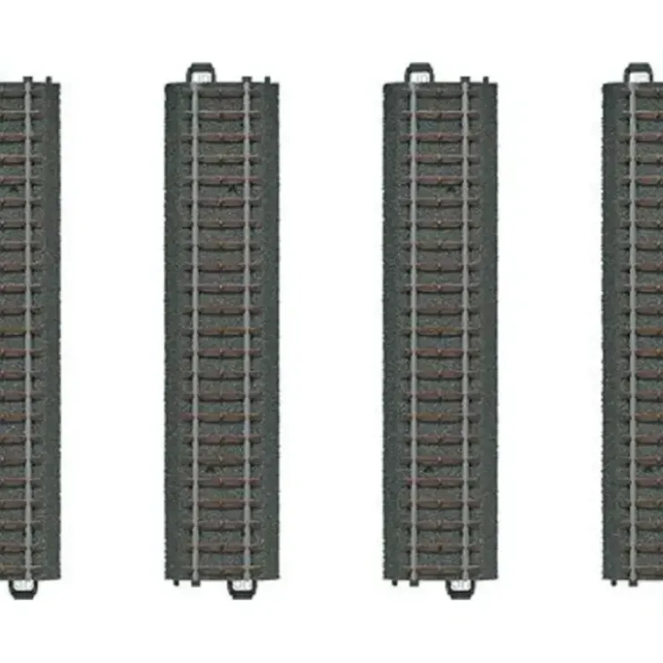 Marklin 20172 HO 6-3/4" Straight C Track Sections (Pack of 4) - 3-Rail - Your Source for Gaming Essentials