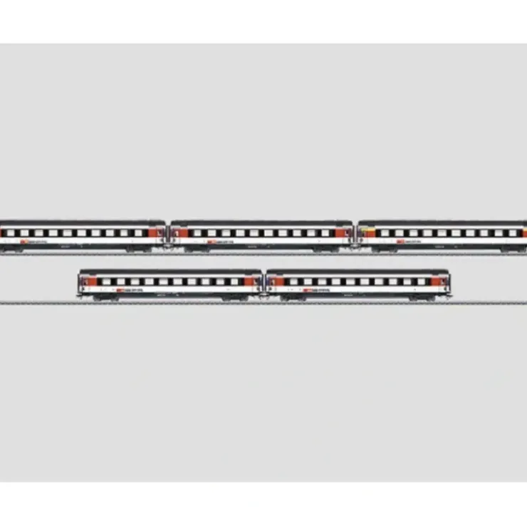 Marklin 43672 HO Swiss Federal Railways InterCity Express EC-Refit 5-Car - Your Source for Gaming Essentials