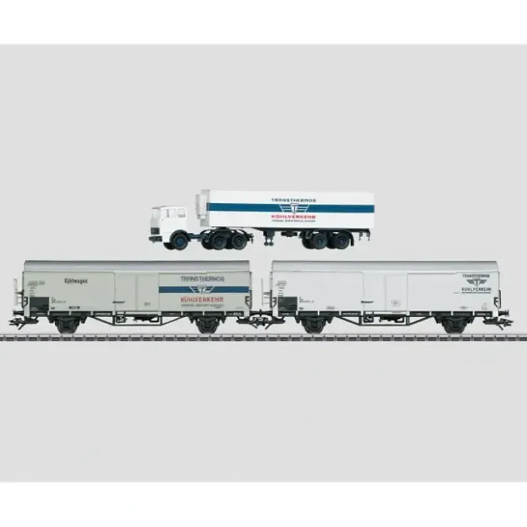 Marklin 47322 HO "Transthermos" Refrigerator Car Set - Your Source for Gaming Essentials