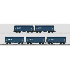 Marklin 47203 HO VTG Hamburg Type Shimmns 4-Axle Sliding-Tarp Car 5-Pack - Your Source for Gaming Essentials