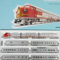 Marklin 26496 Santa Fe Super Chief HO Gauge Diesel Train Set - Your Source for Gaming Essentials