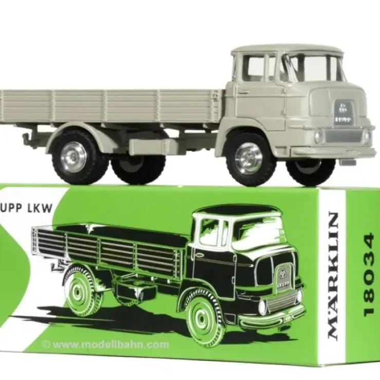 Marklin 18034 1:43 Scale Krupp Cab-Over-Engine Truck with Flatbed - Your Source for Gaming Essentials