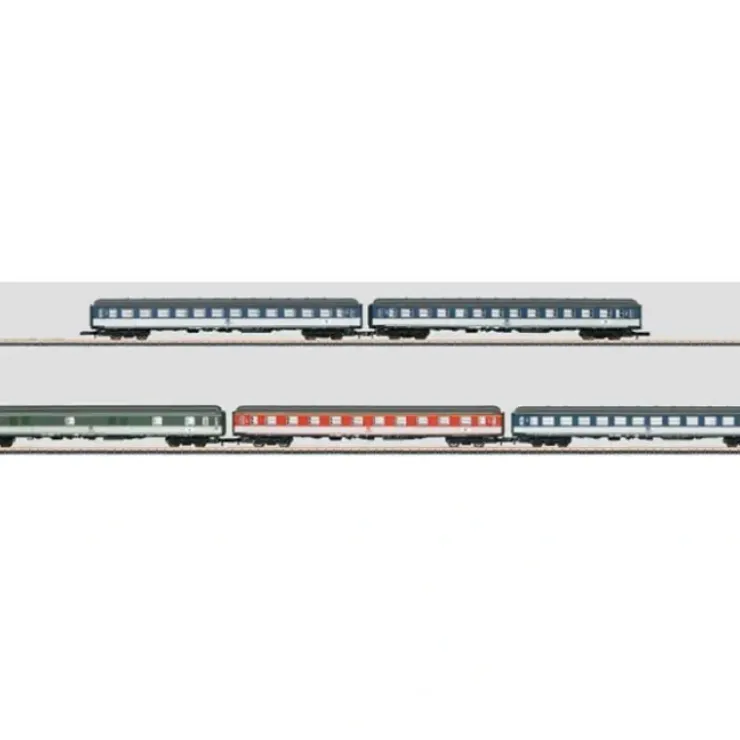 Marklin 87401 Z German Federal Railroad DB Pop Passenger Set (Set of 5) - Your Source for Gaming Essentials