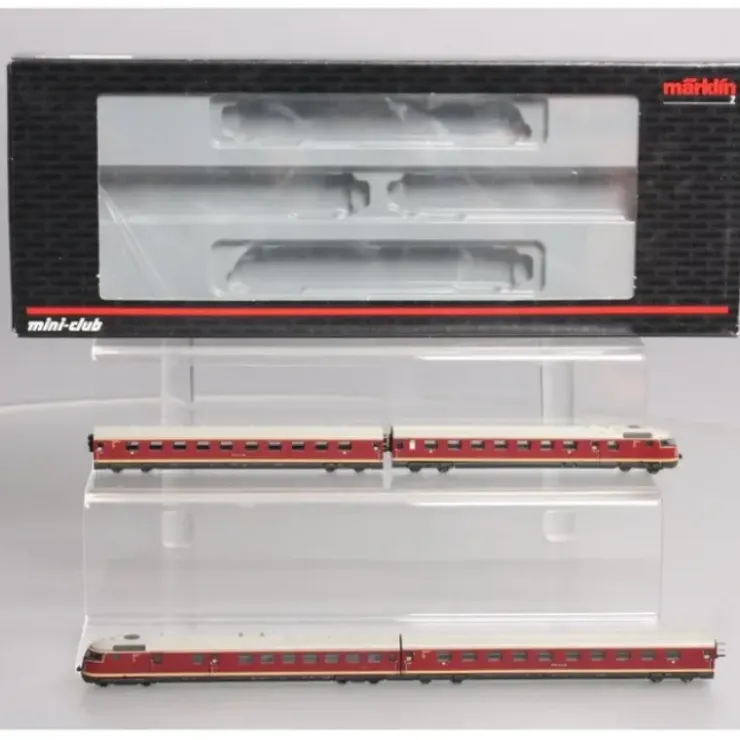 Marklin 88721 Z German Federal RR DB Diesel Passenger Rail Car (Set of 4) - Your Source for Gaming Essentials