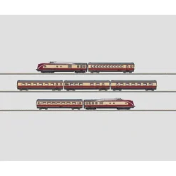 Marklin 88734 Z Scale Mediolanum Diesel Rail Car Train Set - Your Source for Gaming Essentials