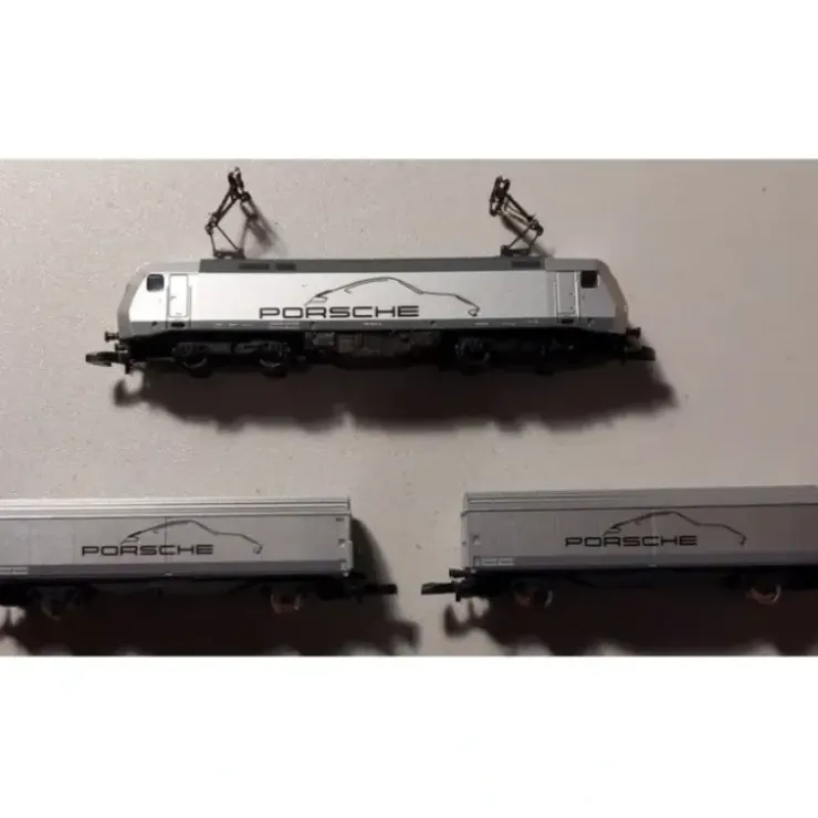 Marklin 98066 Z Scale Porsche Museum Limited Edition Electric Freight Train Set EX - Your Source for Gaming Essentials