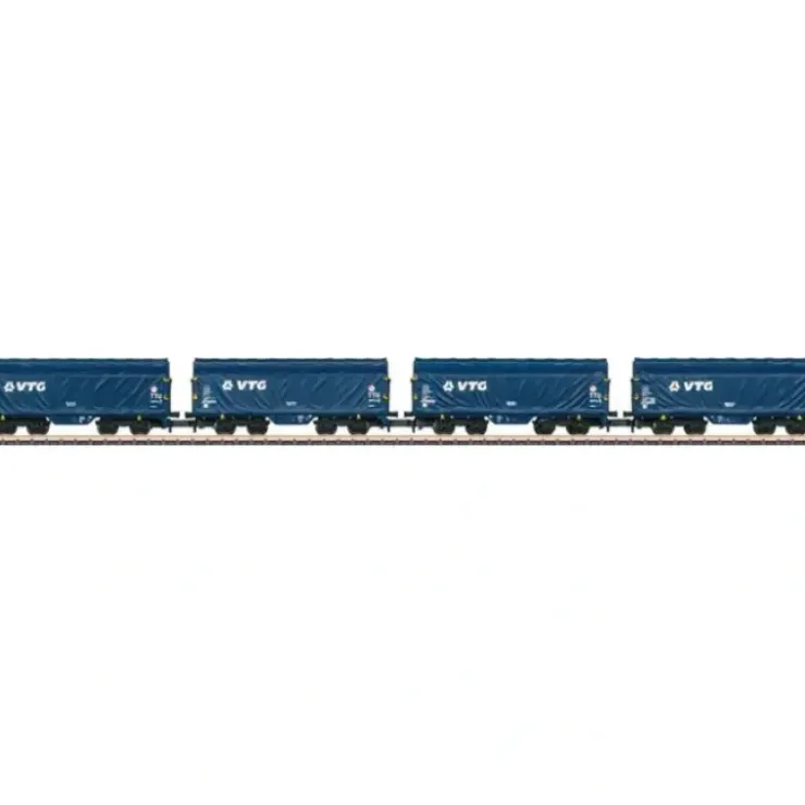 Marklin 86355 Z Scale VTG AG Sliding Tarp Cars Set (Set of 4) - Your Source for Gaming Essentials