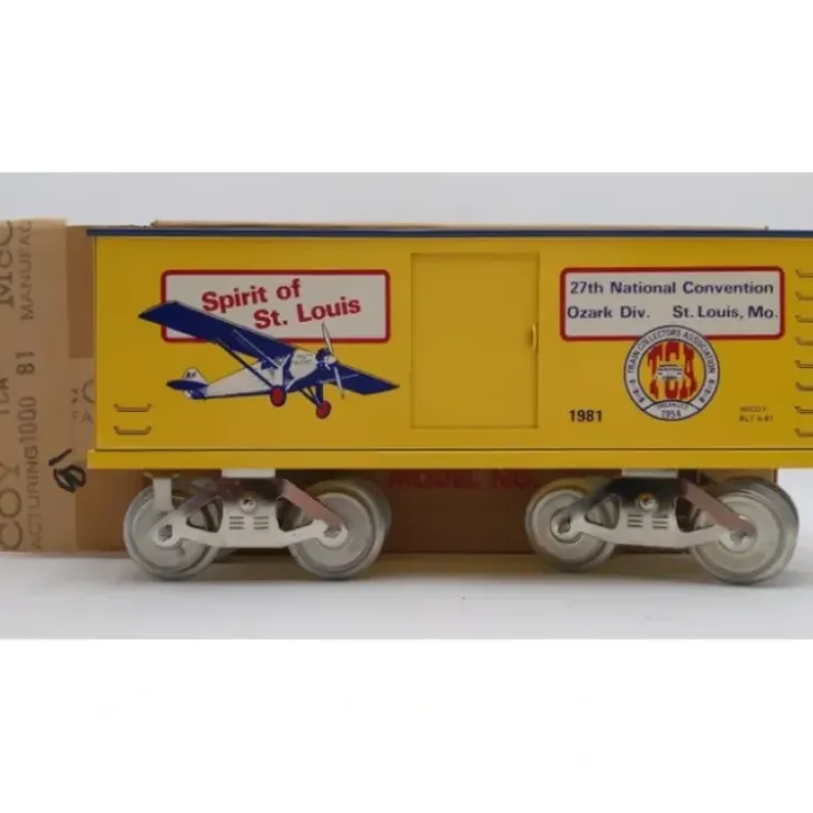 McCoy 1981 Standard Gauge Spirit of St. Louis Boxcar EX/Box - Your Source for Gaming Essentials