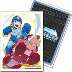 Cards>Mega Man & Rush 100 Standard Size Card Sleeves - Your Source for Gaming Essentials