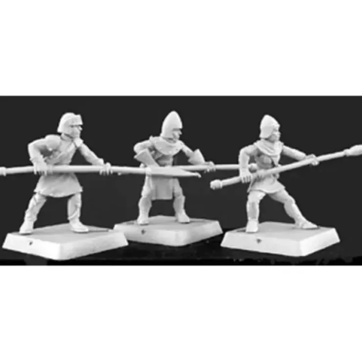 Tabletop Miniatures>Mercenary Spearmen (9) Mercenaries Grunt #06126 Warlord Army Unpainted - Your Source for Gaming Essentials