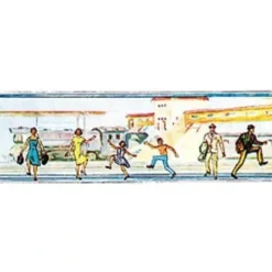 Merten 2286 HO Scale Pedisterian Climbing Up the Steps (Set of 6) - Your Source for Gaming Essentials
