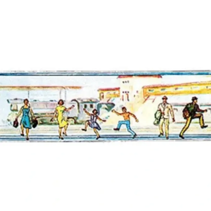Merten 2286 HO Scale Pedisterian Climbing Up the Steps (Set of 6) - Your Source for Gaming Essentials
