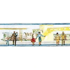 Merten 2292 N Scale Passenger Figure Group #1 (Set of 6) - Your Source for Gaming Essentials