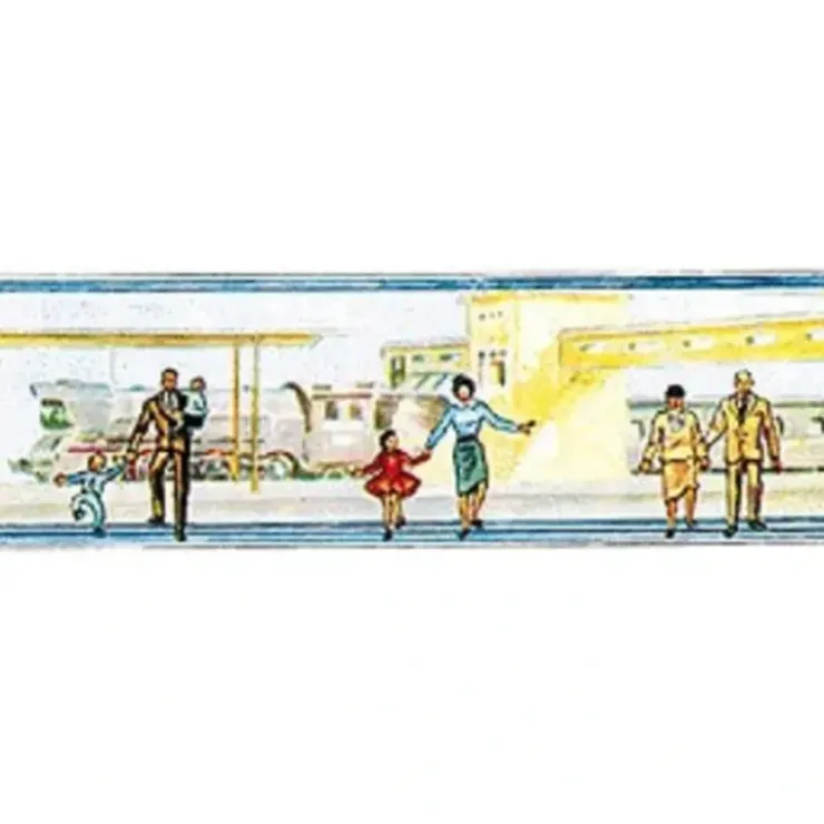 Merten 2292 N Scale Passenger Figure Group #1 (Set of 6) - Your Source for Gaming Essentials