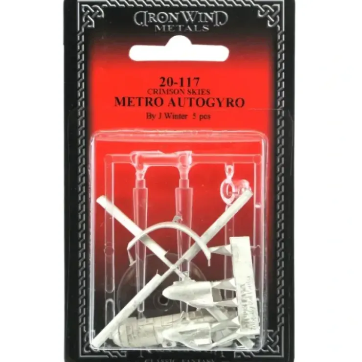 Tabletop Miniatures>Metroliner Autogyro #20-117 Crimson Skies RPG Metal Ral Partha Figure - Your Source for Gaming Essentials