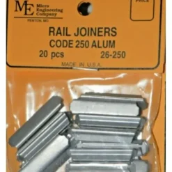 Micro Engineering 26-250 G Code 250 Aluminum Slide-on Rail Joiners (Pack of 20) - Your Source for Gaming Essentials