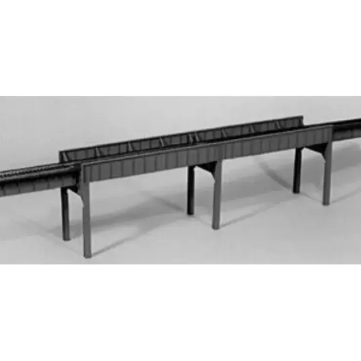 Micro Engineering 75-532 HO 160' Four-Span Deck & Thru Girder Combination Bridge - Your Source for Gaming Essentials