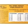 Micro Engineering 75-524 HO 80' Length Extension Tall Steel Viaduct - Your Source for Gaming Essentials