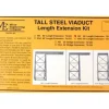Micro Engineering 75-525 HO 60' Length Extension Tall Steel Viaduct Kit - Your Source for Gaming Essentials
