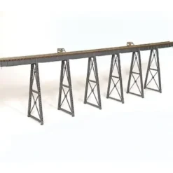 Micro Engineering 75-550 HO 210' Low Bridge Tall Steel Viaduct with Bents - Your Source for Gaming Essentials