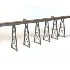 Micro Engineering 75-551 HOn3 210' Low Bridge Tall Steel Viaduct - Your Source for Gaming Essentials