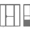 Micro Engineering 80-161 HO Office Windows & Doors (Pack of 8) - Your Source for Gaming Essentials