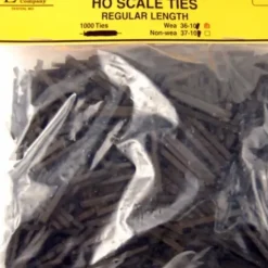 Micro Engineering 36-101 HO Regular Length Weathered Ties (Pack of 1,000) - Your Source for Gaming Essentials
