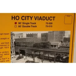 Micro Engineering 75-509 HO 90' Single Track City Viaduct Kit - Your Source for Gaming Essentials