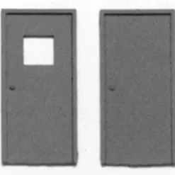 Micro Engineering 80-162 HO Warehouse Personnel Doors (Pack of 4) - Your Source for Gaming Essentials