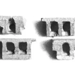 Micro Engineering 80-035 HO White Metal Castings Assorted Bridge Shoes - Your Source for Gaming Essentials